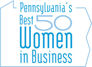 Pennsylvania's 50 Best Women in Business Logo